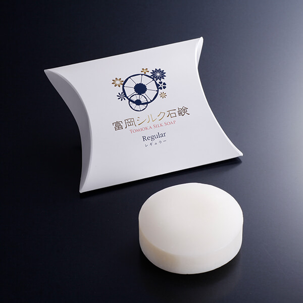絹工房 富岡シルク石鹸レギュラー（80g） | 富岡シルク 富岡製糸場 